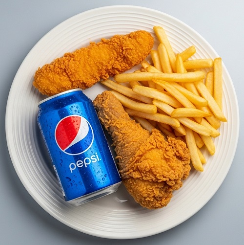 1 Pc Chicken & Fillet Meal 